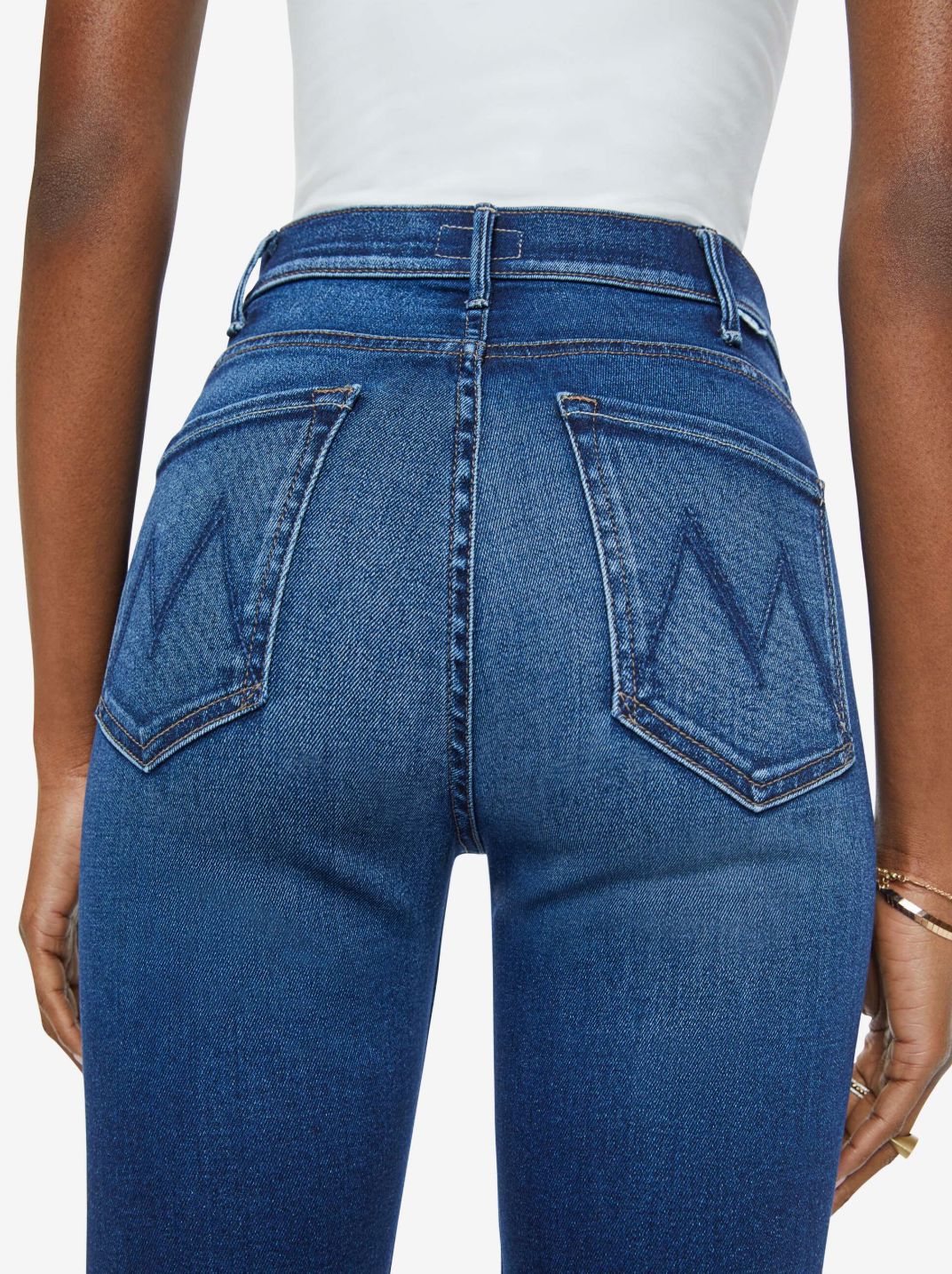 The Hustler Ankle Jeans in Taking Chances-Denim-Uniquities