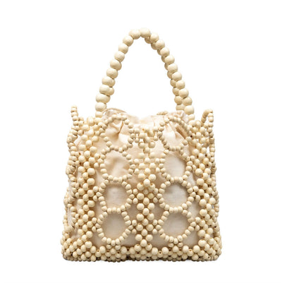 Wooden Bead Handbag-Accessories-Uniquities