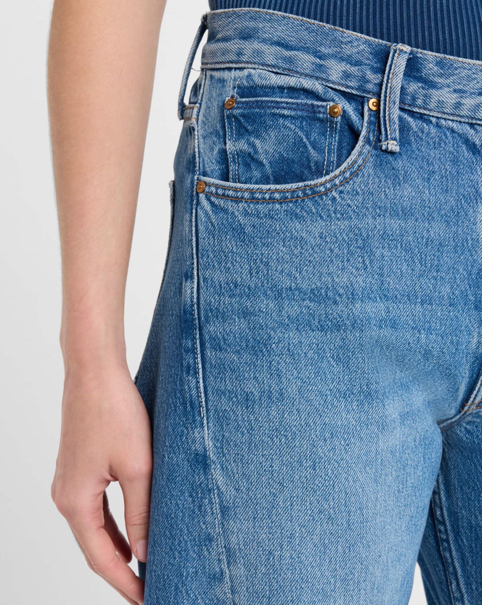 The Lemon Twist Sneak Jeans-Denim-Uniquities