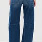 Utility Soft Barrel Jeans-Denim-Uniquities