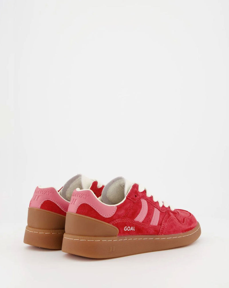 Goal Sneaker Red Love-Shoes-Uniquities