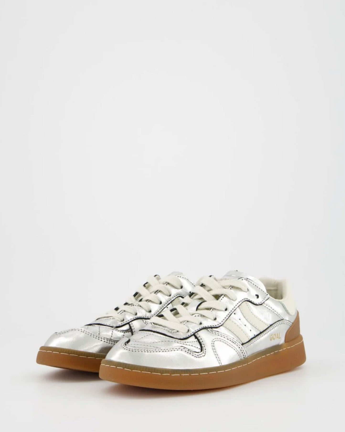 Goal Sneaker Silver Mirror-Shoes-Uniquities