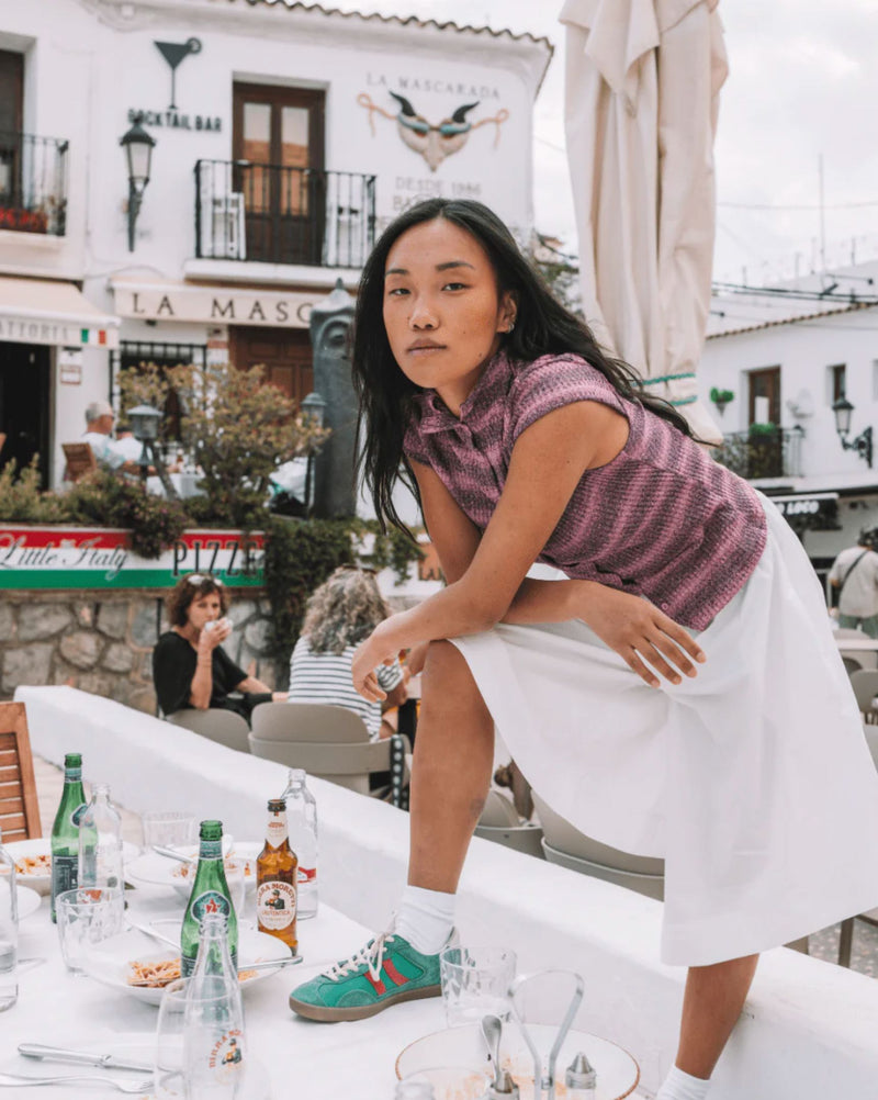 Kizuna Sneaker Washed Green-Shoes-Uniquities