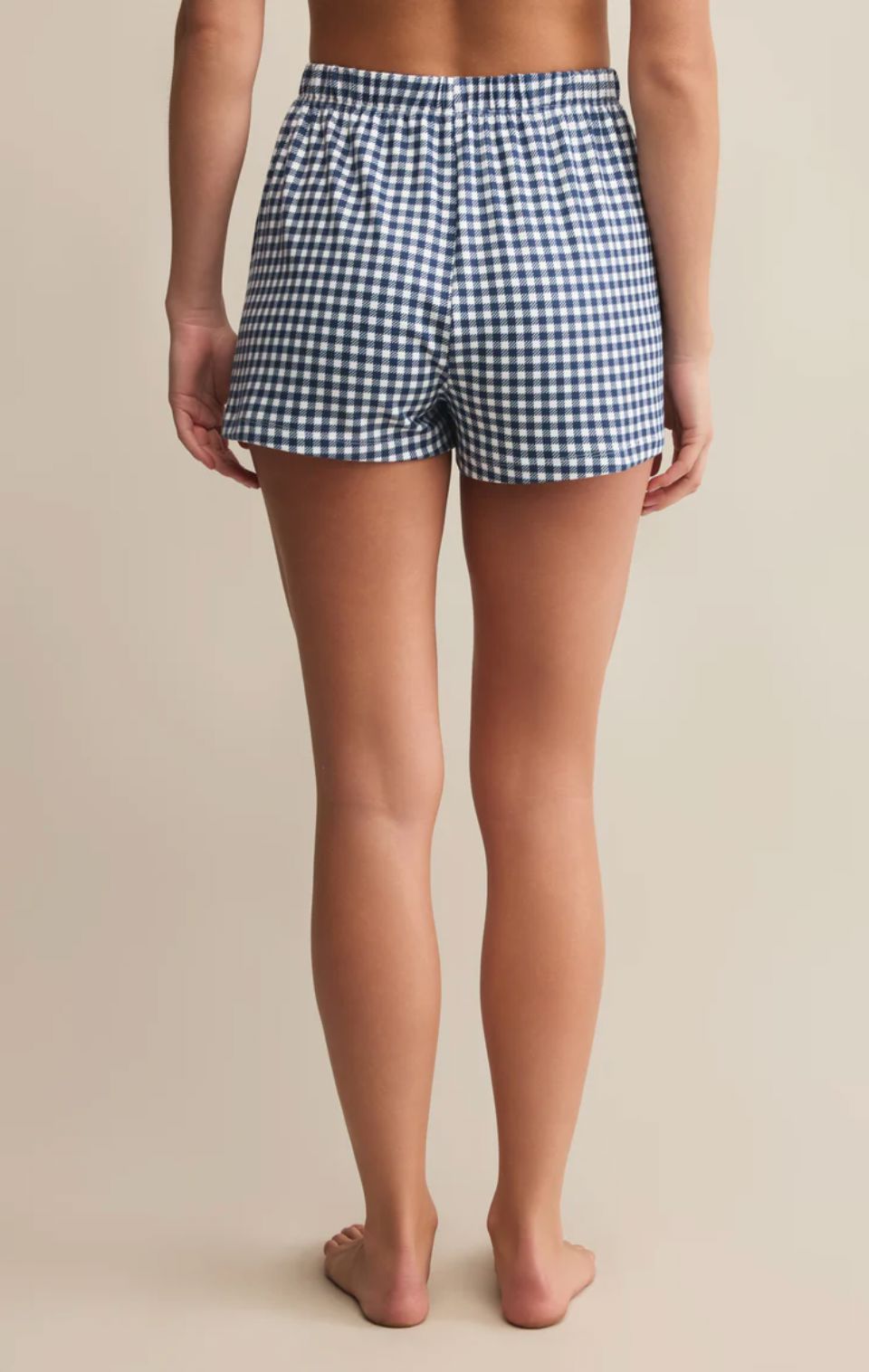 Maddie Gingham Short-Lounge-Uniquities