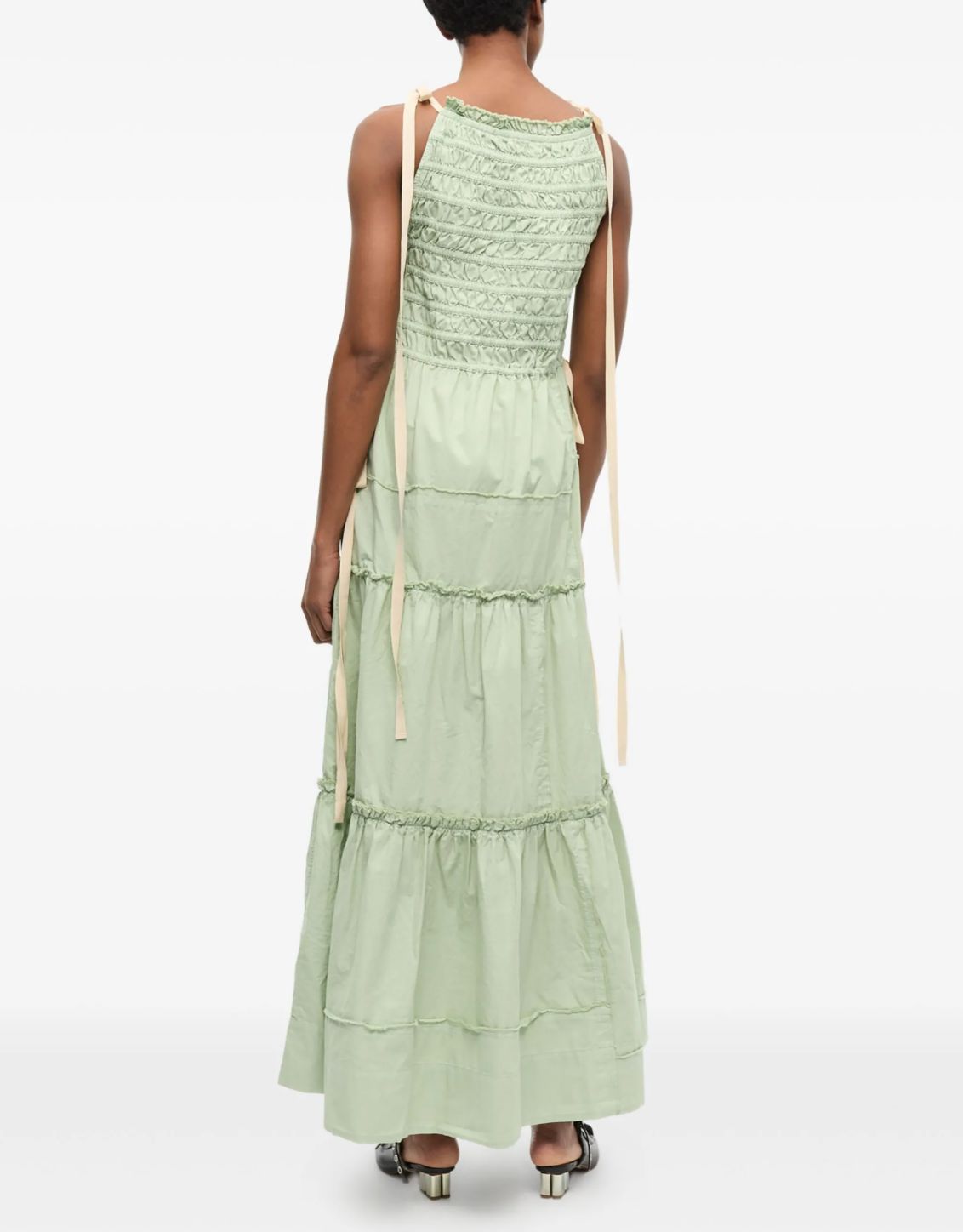 Patchwork Maxi Smock Slip Dres-Dresses-Uniquities