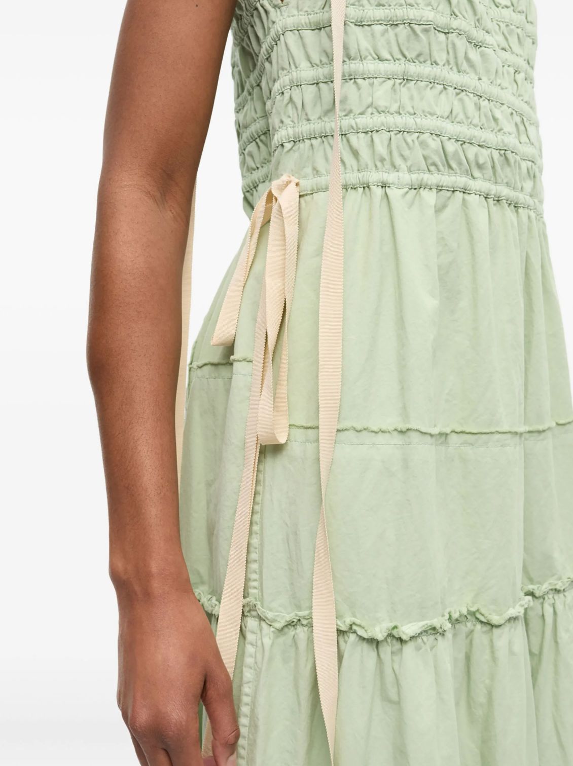 Patchwork Maxi Smock Slip Dres-Dresses-Uniquities