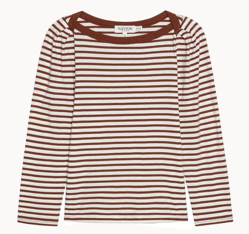 Amelie Envelope Neck Top-Tops/Blouses-Uniquities