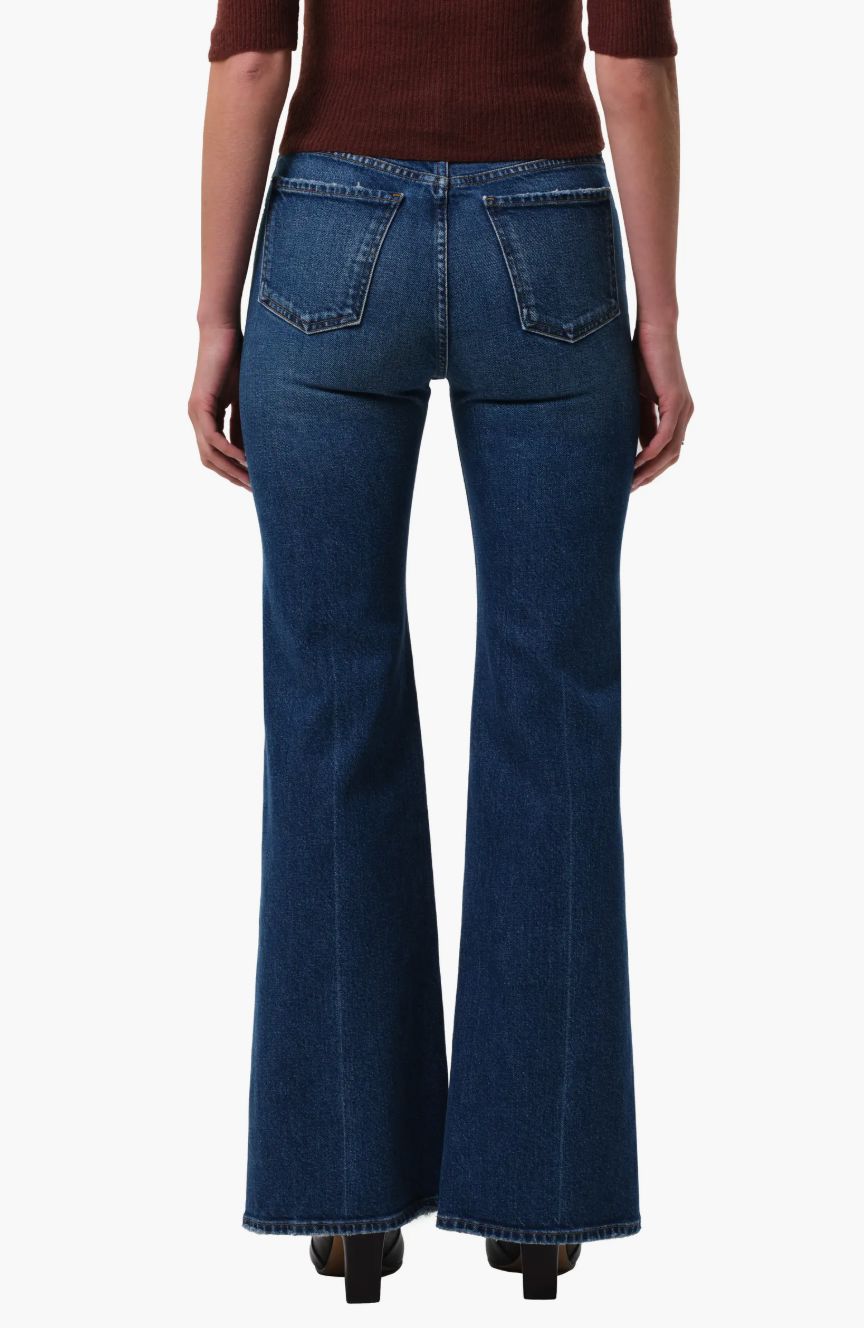 Kimberly 70's Flare Jeans-Denim-Uniquities