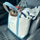 Everyday Tote Bag Baby Blue-Accessories-Uniquities