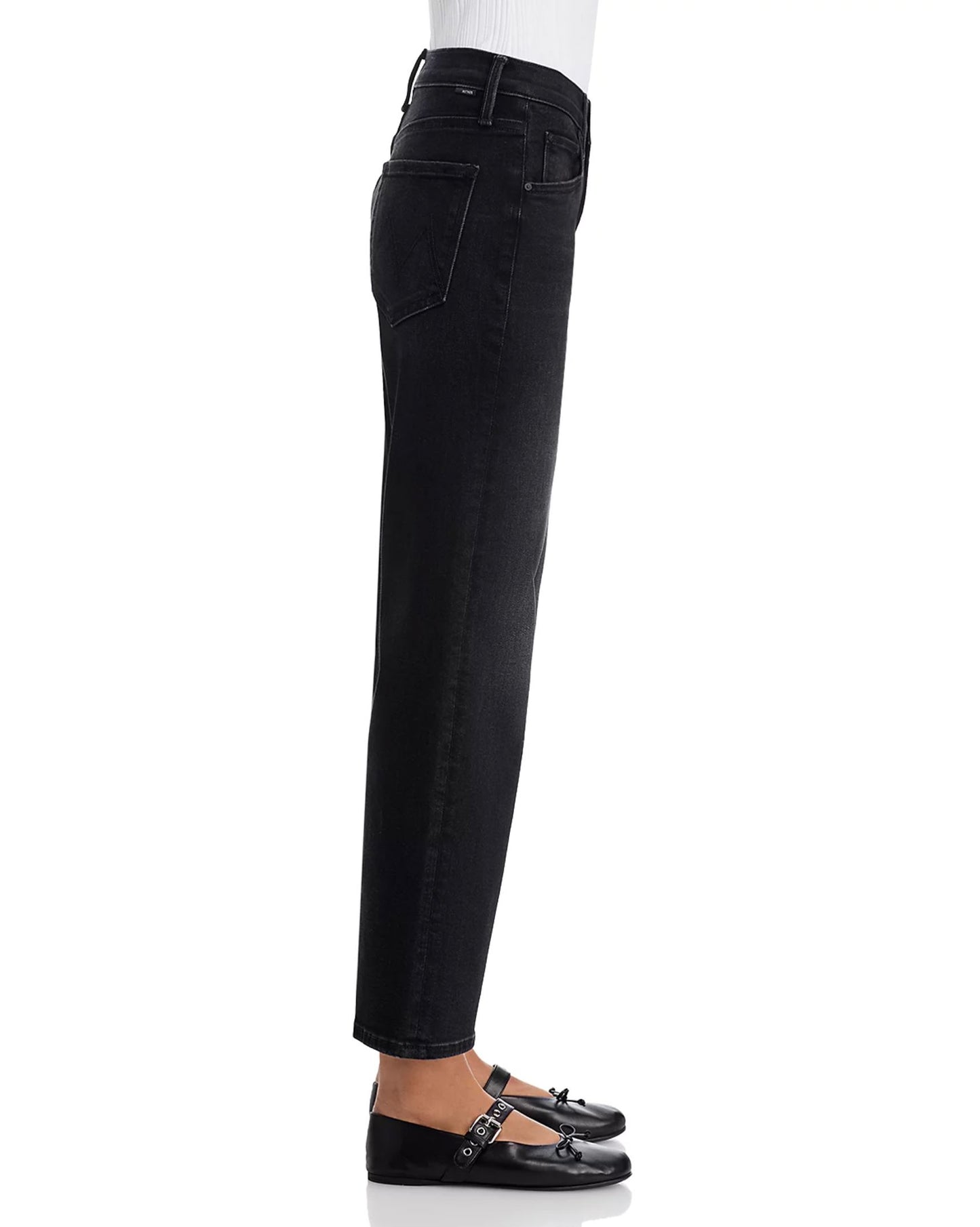 The Mid Rise Rambler Zip Flood Jeans-Denim-Uniquities
