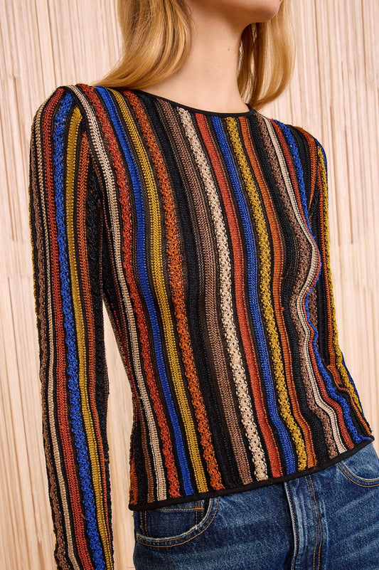Ardith Knit Long Sleeve Top-Sweaters-Uniquities