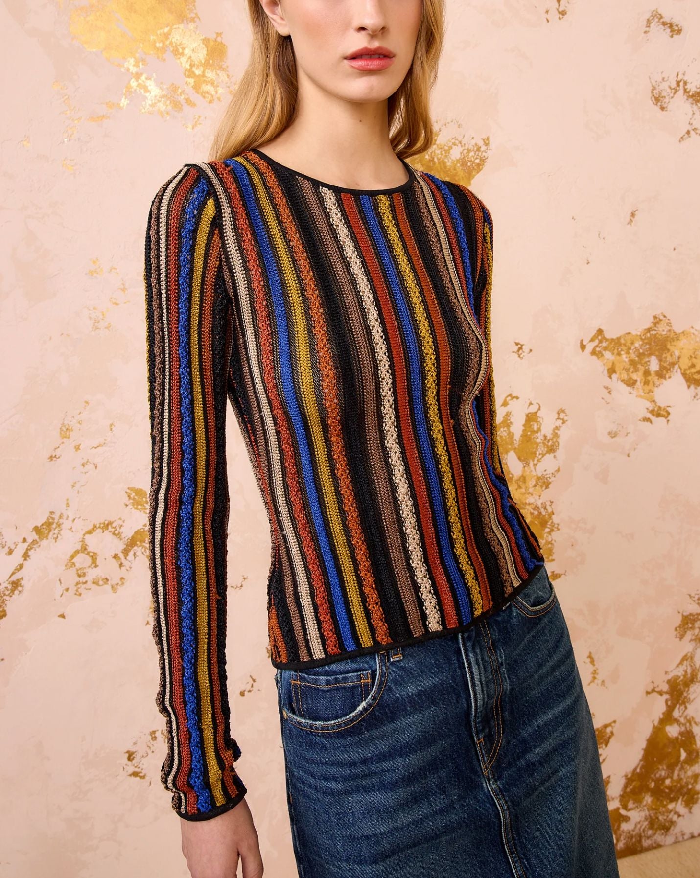 Ardith Knit Long Sleeve Top-Sweaters-Uniquities