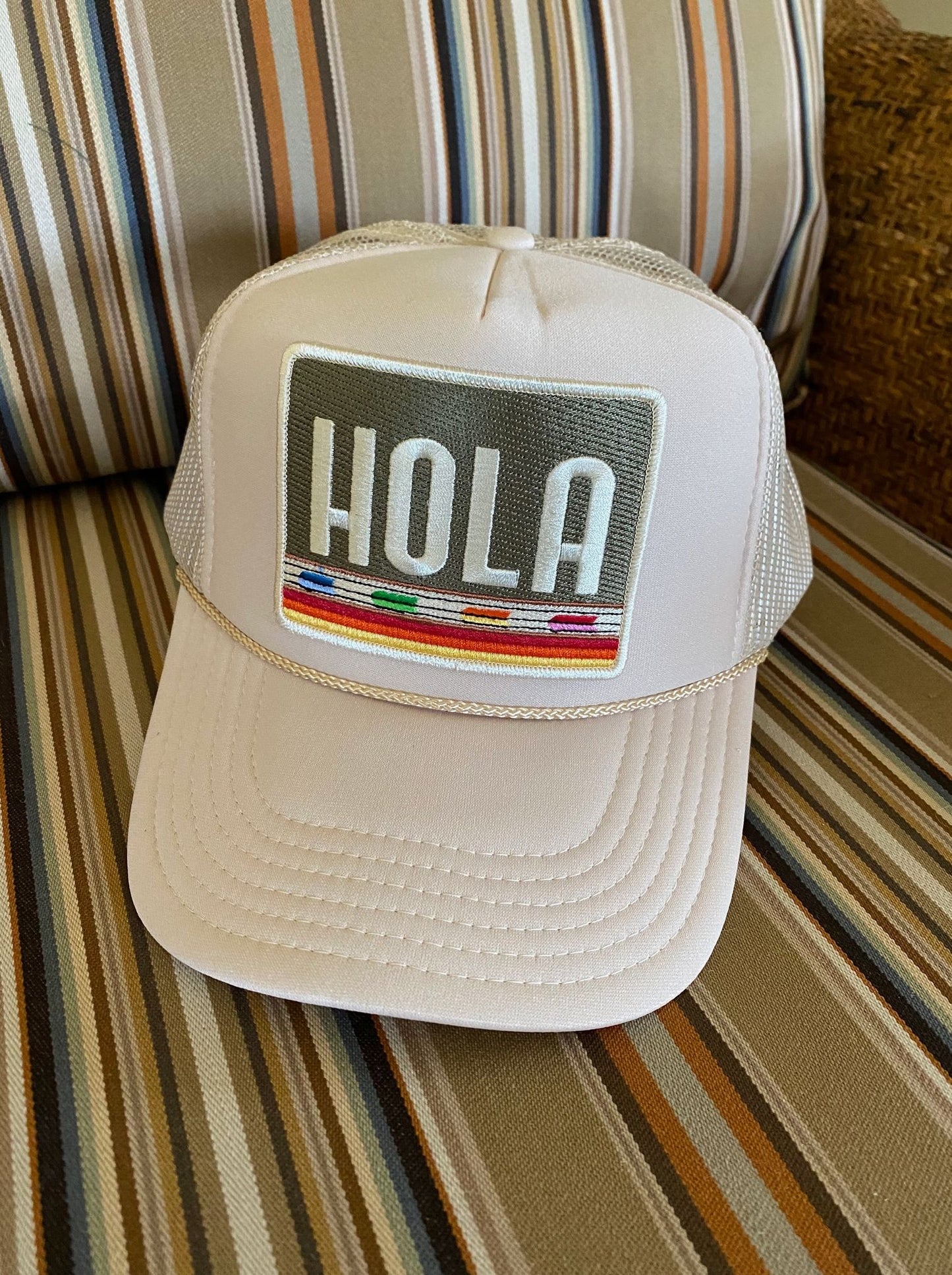 Hola Trucker Hat-Accessories-Uniquities