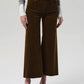 Lyra Wide Leg Crop Corduroy-Denim-Uniquities