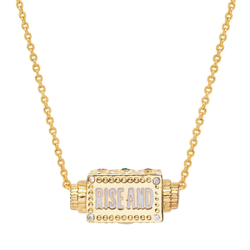 Rise And Shine Spinner Necklace-Jewelry-Uniquities