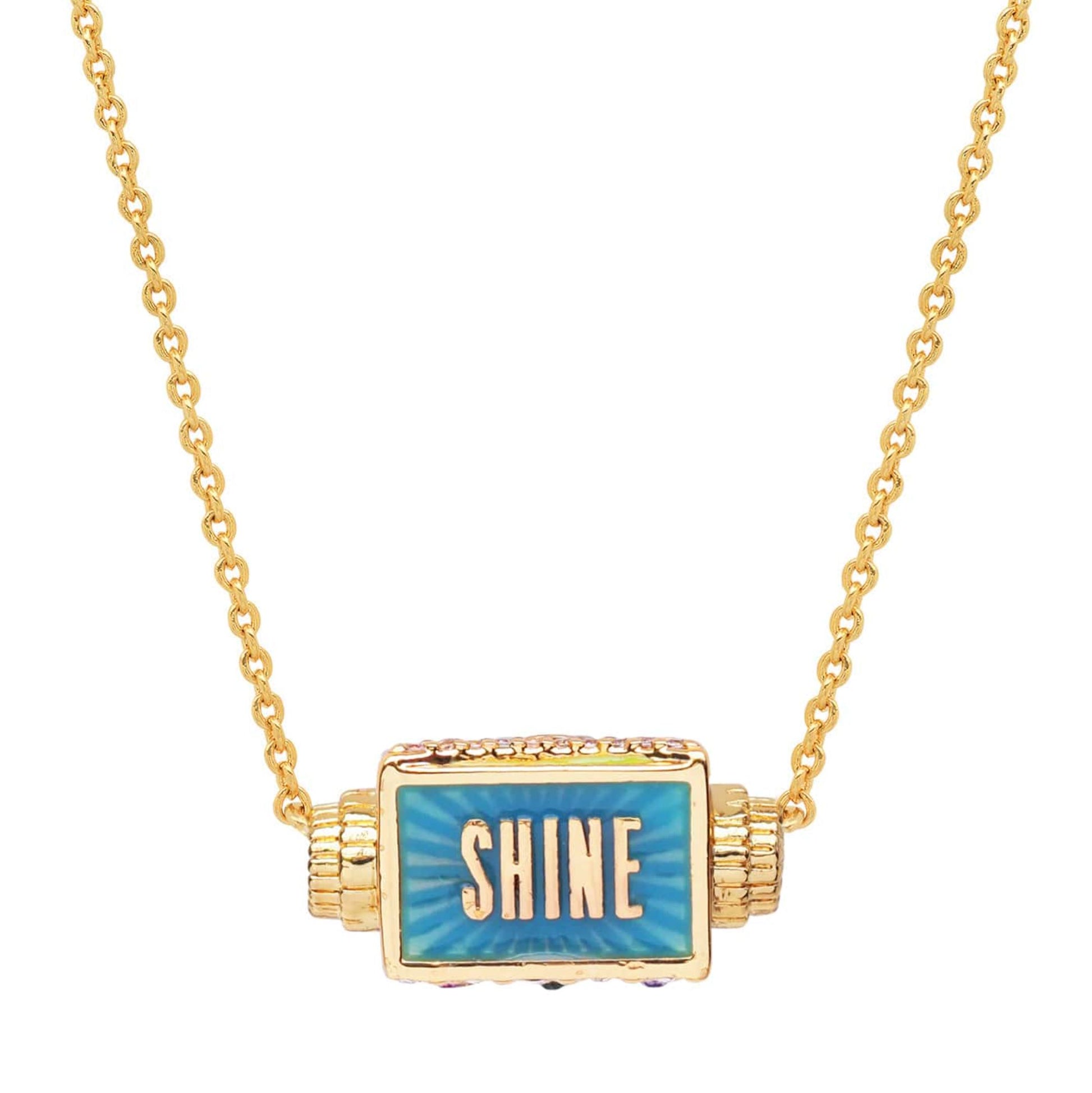 Rise And Shine Spinner Necklace-Jewelry-Uniquities