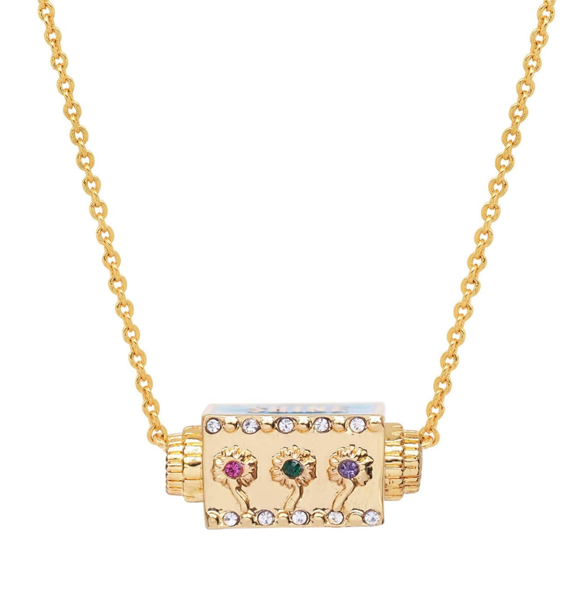 Rise And Shine Spinner Necklace-Jewelry-Uniquities