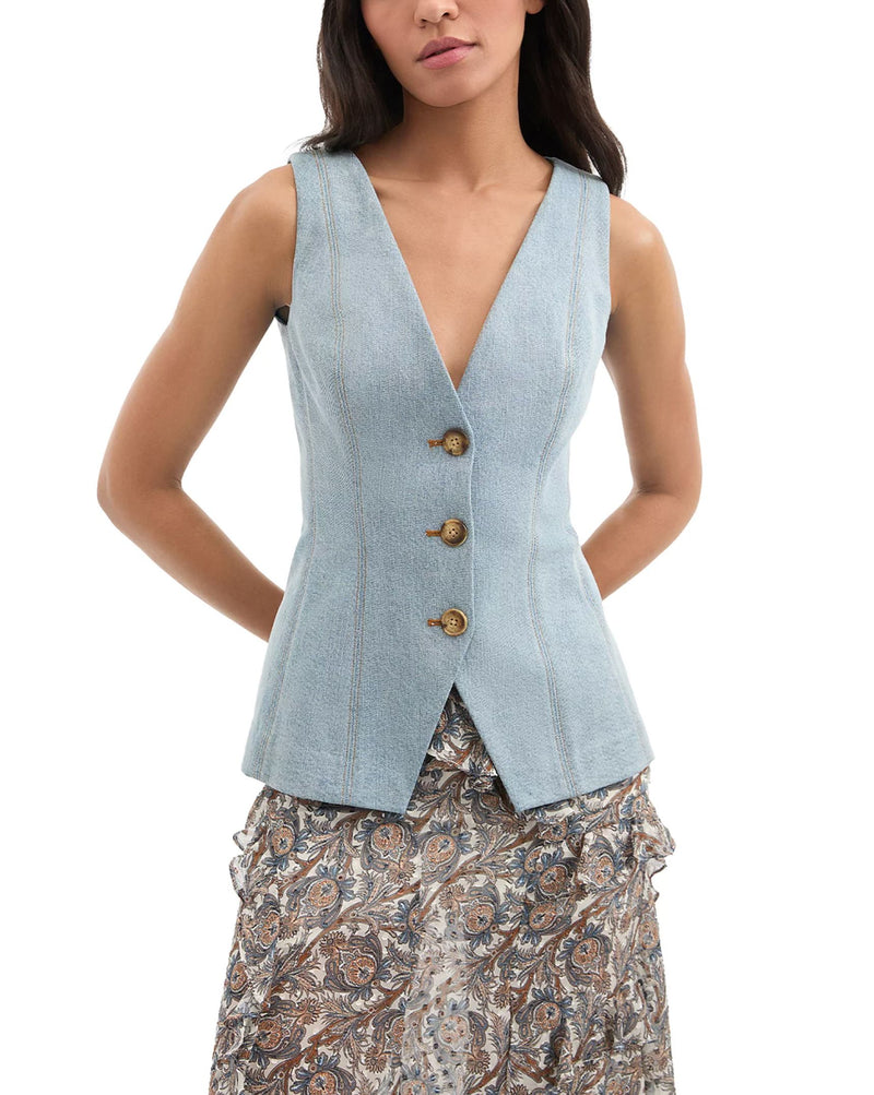 Avalina Vest-Tops/Blouses-Uniquities