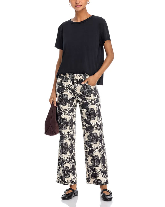 The Mid Rise Rambler Zip Ankle Jeans-Denim-Uniquities