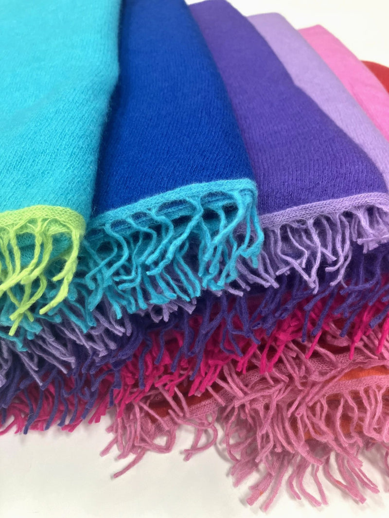 Felted Colorblock Scarf-Accessories-Uniquities