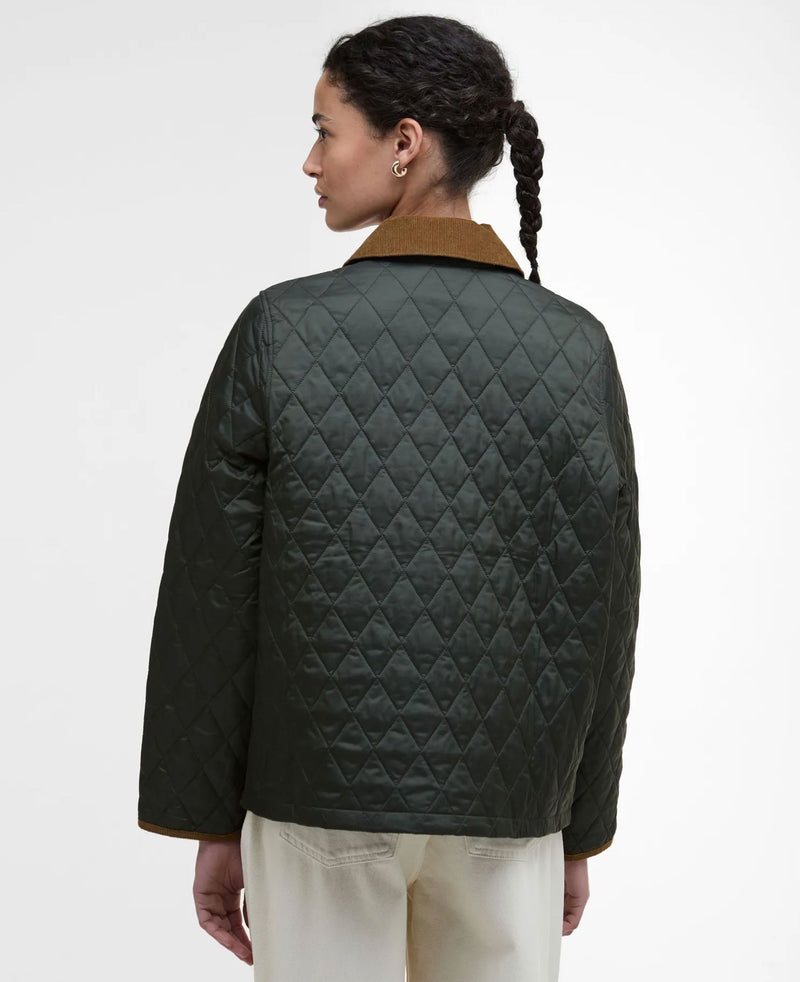 Cropped Liddesdale Quilted Jacket-Jackets-Uniquities