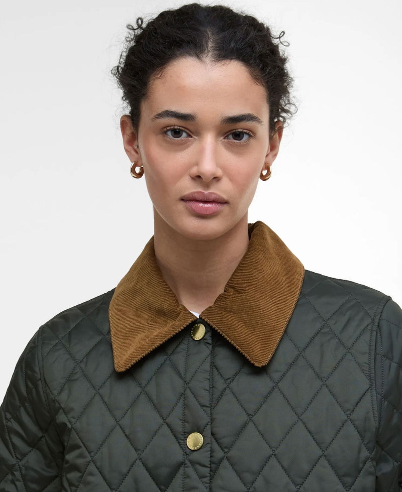 Cropped Liddesdale Quilted Jacket-Jackets-Uniquities