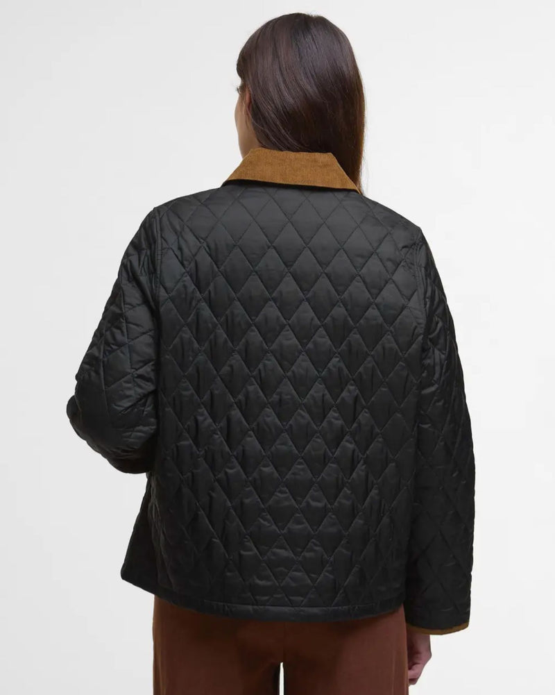 Cropped Liddesdale Quilted Jacket-Jackets-Uniquities