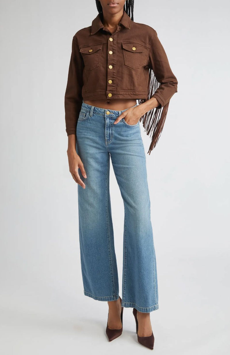 Scottie High Rise Wide Leg Jeans-Denim-Uniquities