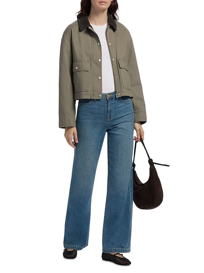 Scottie High Rise Wide Leg Jeans-Denim-Uniquities