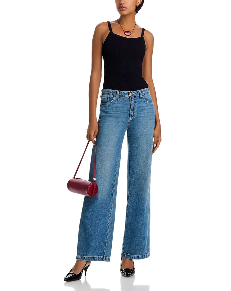 Scottie High Rise Wide Leg Jeans-Denim-Uniquities
