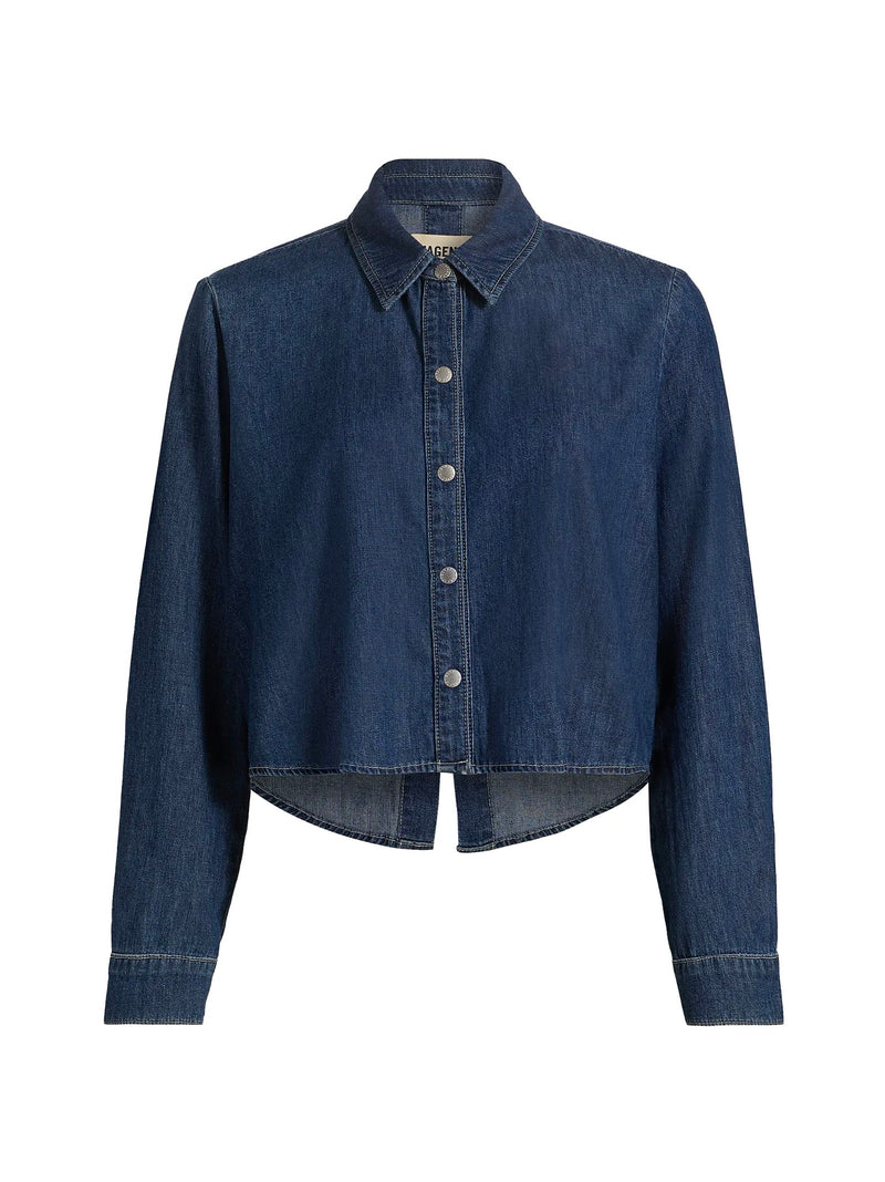 Annette Button Down Shirt-Tops/Blouses-Uniquities