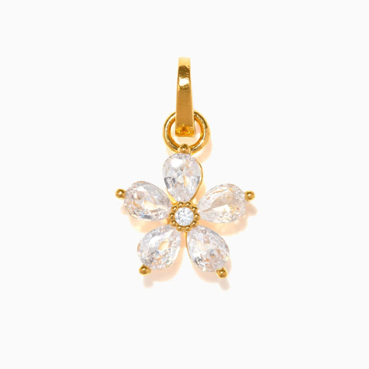 Little Gem Flower Charm-Accessories-Uniquities