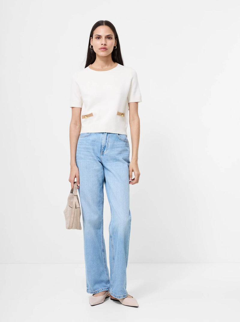 Babysoft Short Sleeve Top-Sweaters-Uniquities