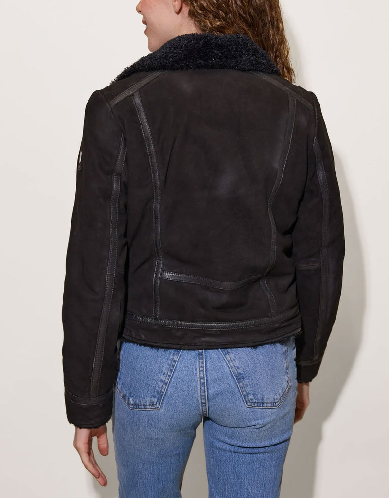 Rila Shearling Jacket-Jackets-Uniquities