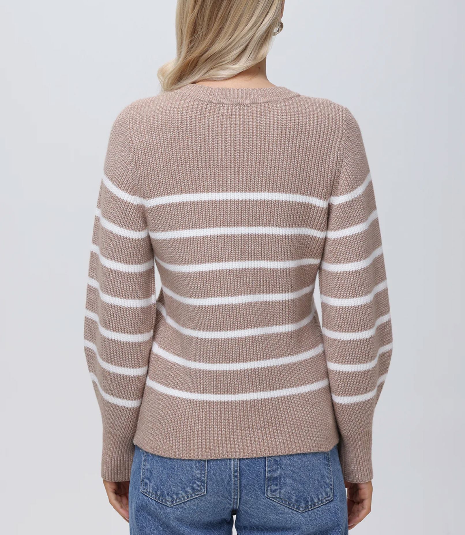 Josie Structured Stripe Cardi-Sweaters-Uniquities