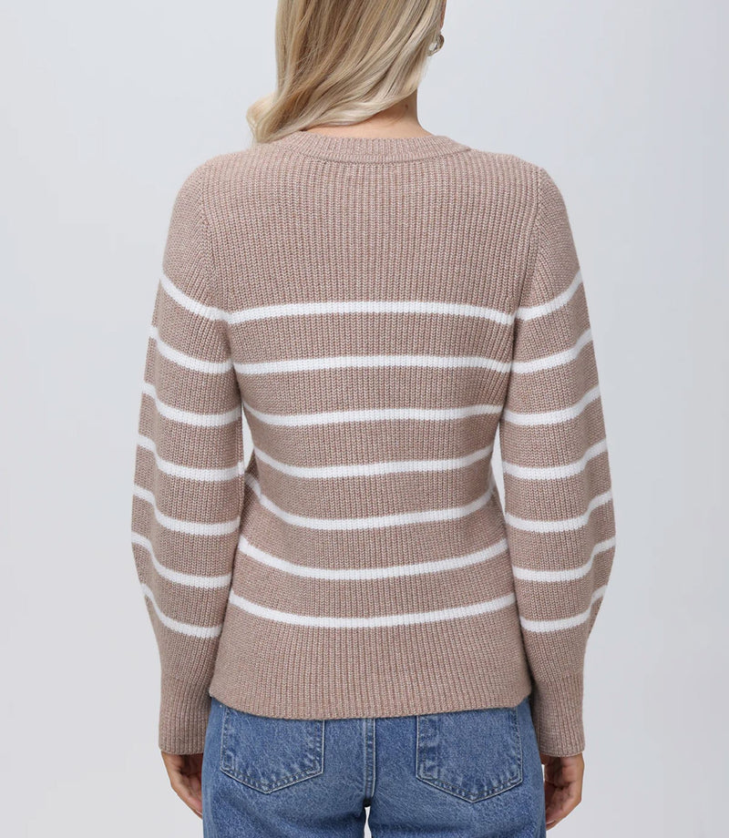 Josie Structured Stripe Cardi-Sweaters-Uniquities