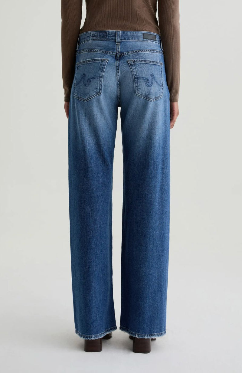 Adria Low-Rise Wide Leg Jeans in Headline-Denim-Uniquities