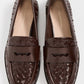 Rachel Woven Leather Loafer-Shoes-Uniquities
