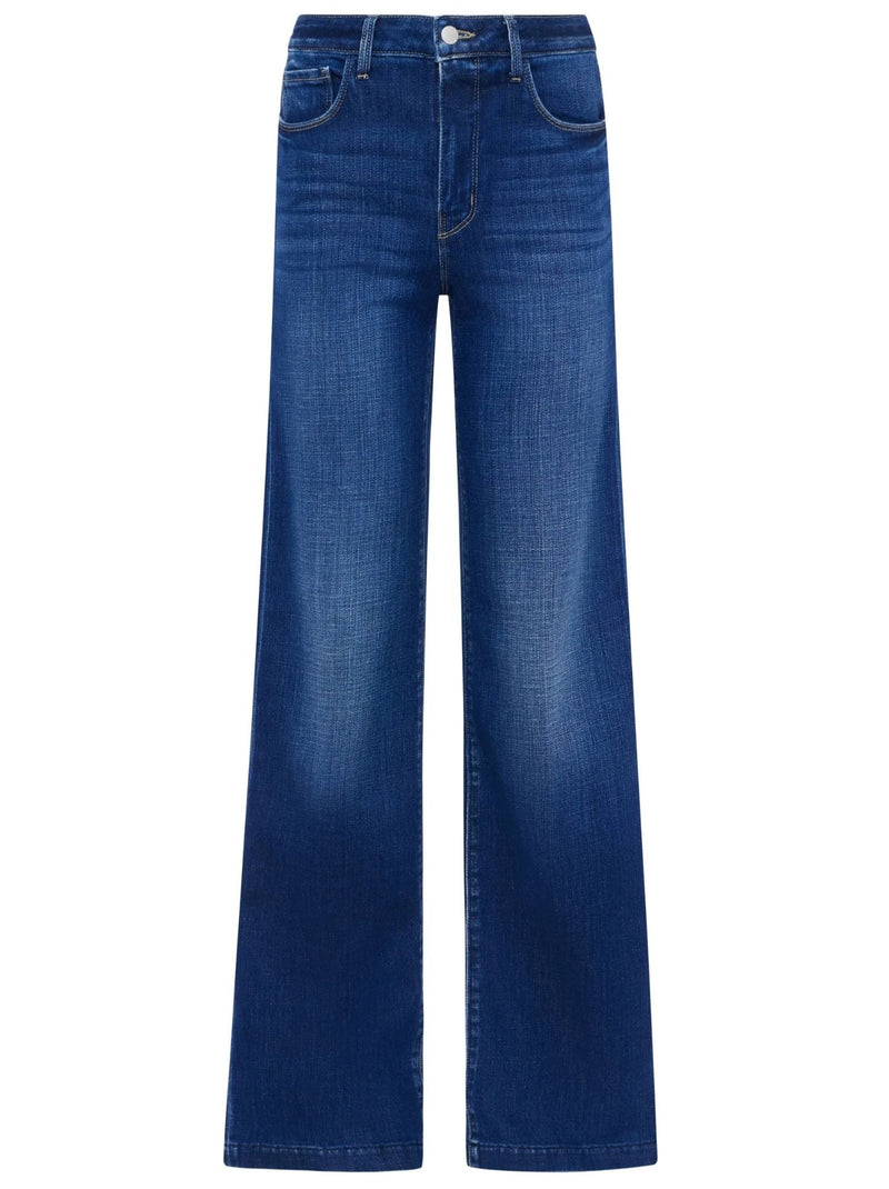 Scottie High Rise Wide Leg Jeans-Denim-Uniquities