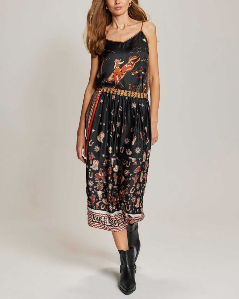 Vanessa Midi Skirt-Bottoms-Uniquities