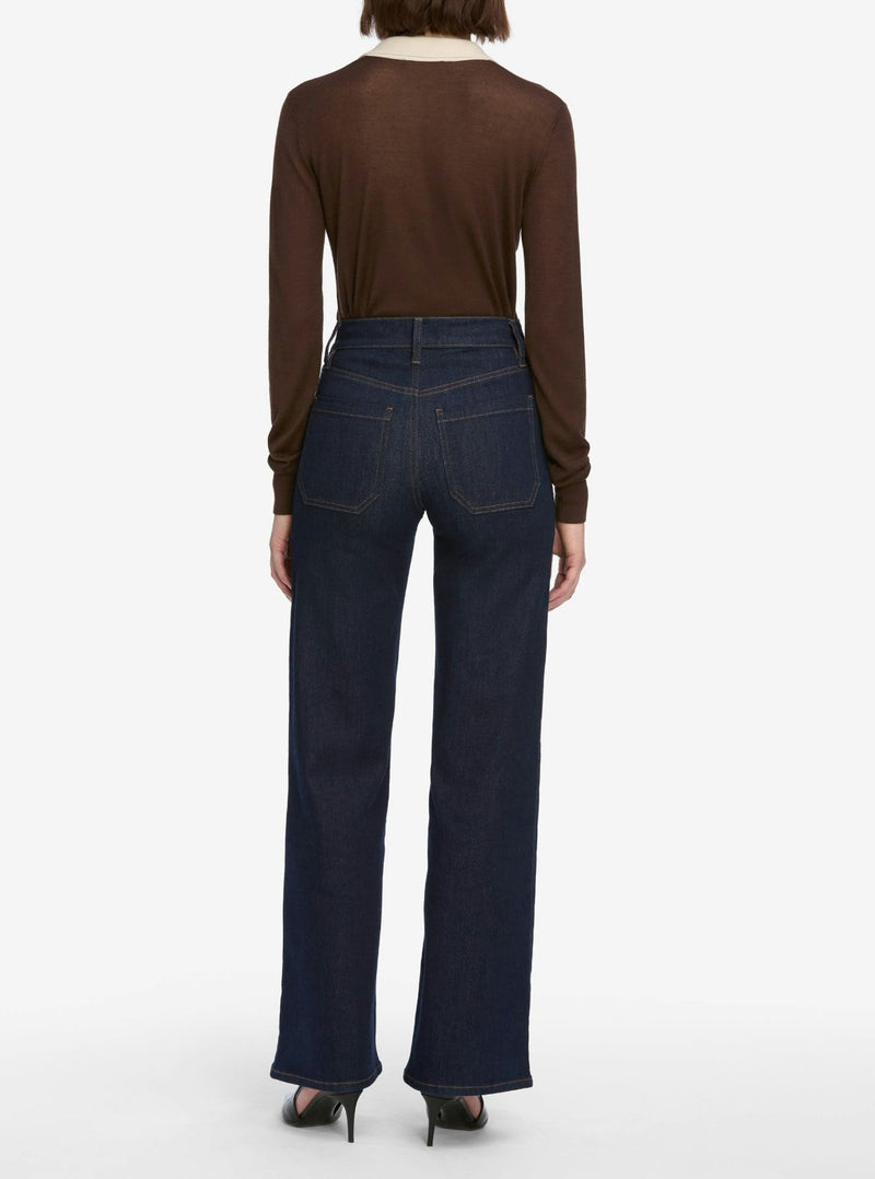 Le Slim Palazzo Modernist Pocket Jeans-Denim-Uniquities