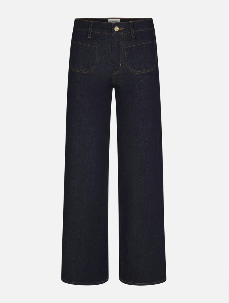 Le Slim Palazzo Modernist Pocket Jeans-Denim-Uniquities