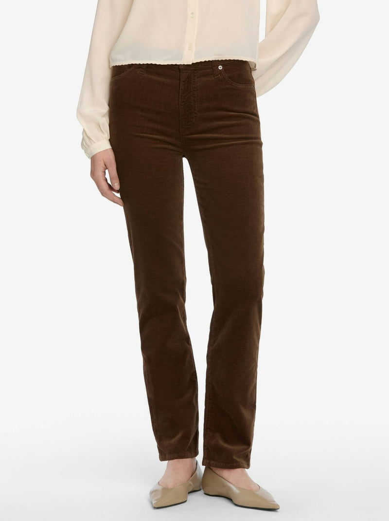 Le Sleek Straight Corduroy Jeans-Denim-Uniquities