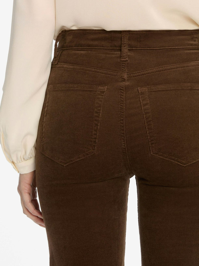 Le Sleek Straight Corduroy Jeans-Denim-Uniquities