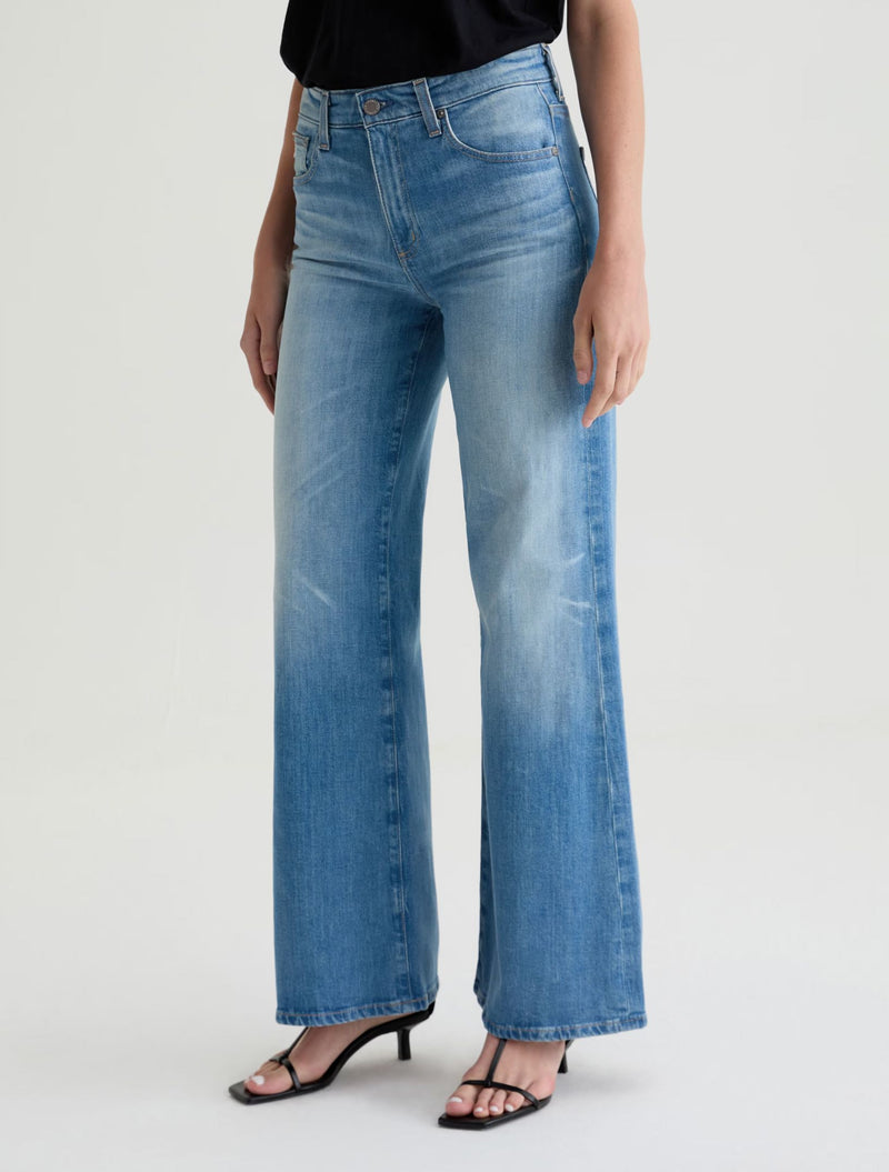 Saige Wide Leg Jeans-Denim-Uniquities