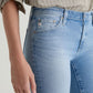 Angel Low-Rise Bootcut Jeans-Denim-Uniquities