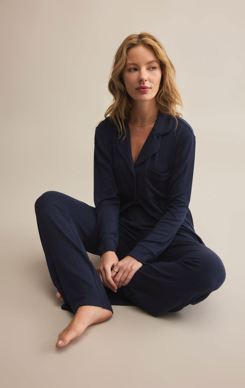 Classique Rib Pant-Lounge-Uniquities