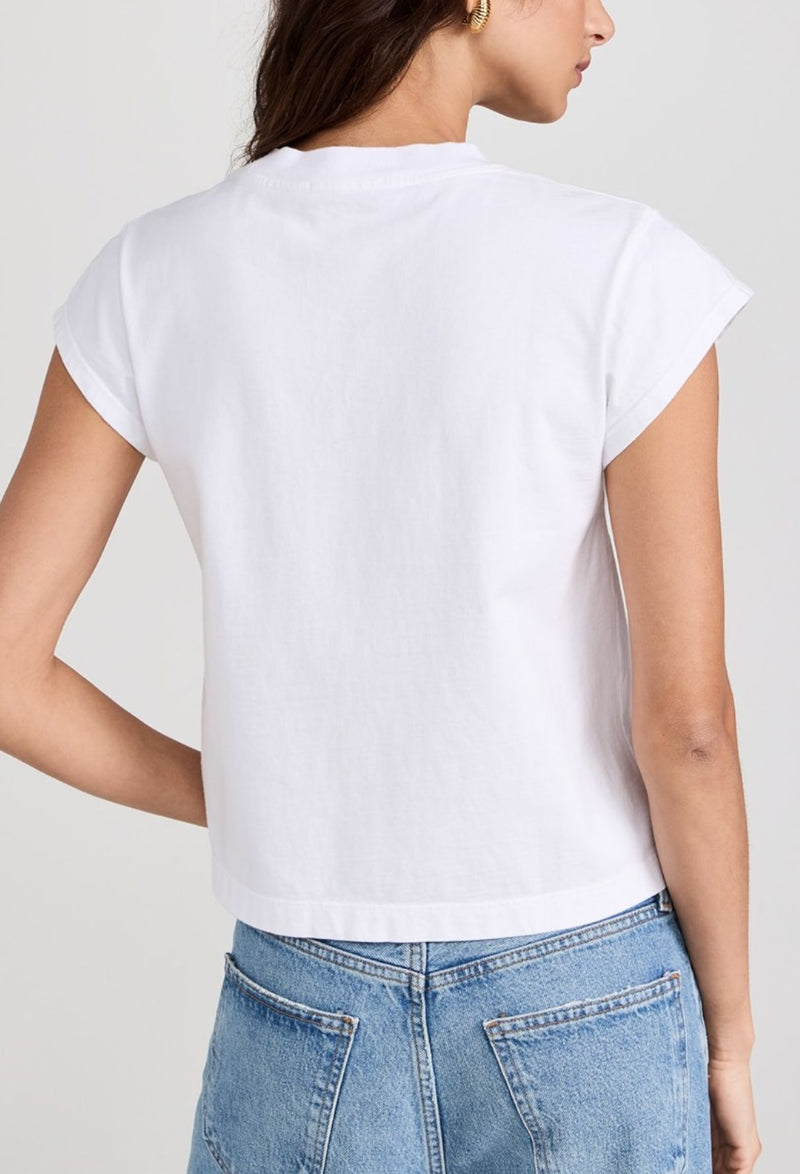 Bryce Cap Sleeve Tee-Tee Shirts-Uniquities