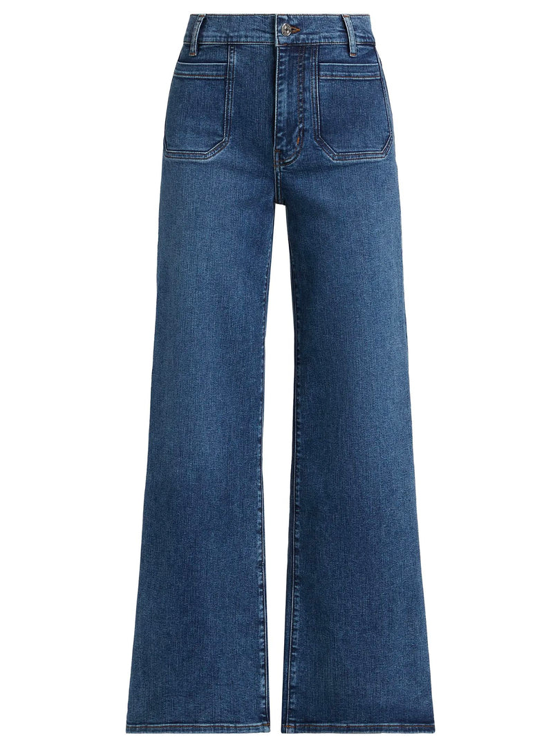 Le Slim Palazzo Modernist Pocket Jeans-Denim-Uniquities