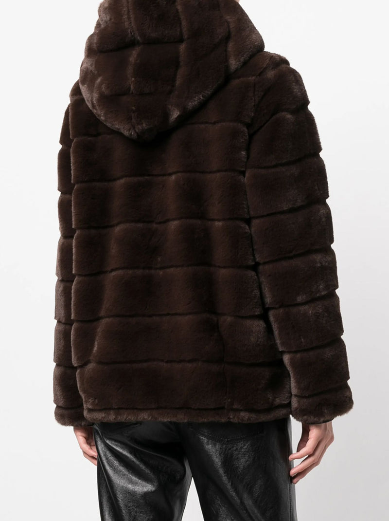 Goldy Hooded Coat-Jackets-Uniquities